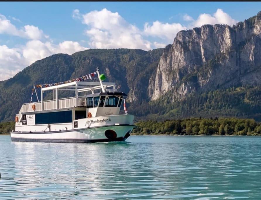 Tanjas Gemuetliches Haus Am Mondsee Innerschwand Exterior foto